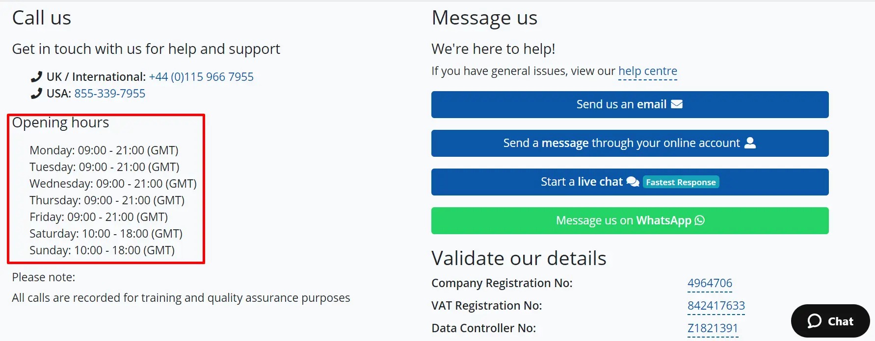 UKEssays customer support